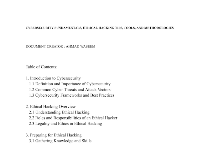 provide cyber security and digital forensics course material